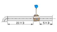 乙烷流量計(jì)直管段安裝要求示意圖三
